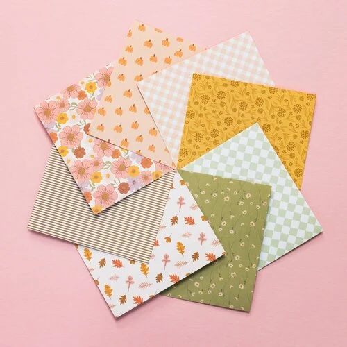 Scrapbook.com - Oak Lane - Patterned Cardstock Paper Pad - Double Sided - A2 - 4.25 x 5.5 - 40 Sheets 4 Scrapbook.com - Oak Lane - Patterned Cardstock Paper Pad - Double Sided - A2 - 4.25 x 5.5 - 40 Sheets