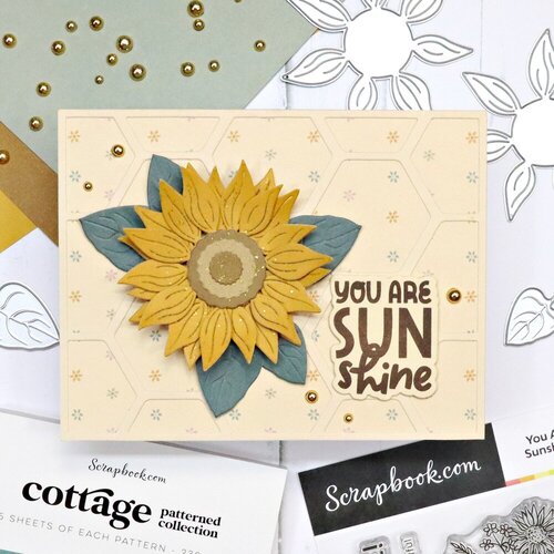 Scrapbook.com - Cottage - Patterned Cardstock Paper Pad - Double Sided - 6x8 - 40 Sheets 4 Scrapbook.com - Cottage - Patterned Cardstock Paper Pad - Double Sided - 6x8 - 40 Sheets