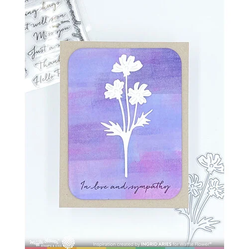 Waffle Flower Crafts - Craft Dies - Dry Flowers