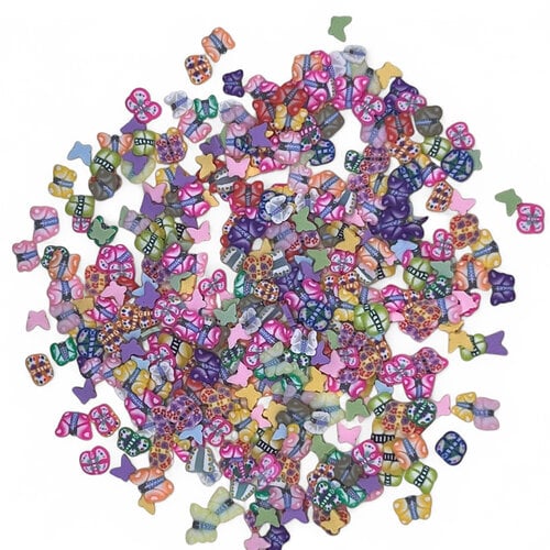 Buttons Galore and More - Sprinkletz Collection - Embellishments - Fancy Flutter 1 Buttons Galore and More - Sprinkletz Collection - Embellishments - Fancy Flutter