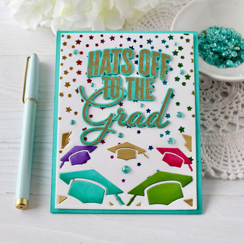 Papertrey Ink - Hot Foil Plate - Cascading Stars 4 Papertrey Ink - Hot Foil Plate - Cascading Stars
