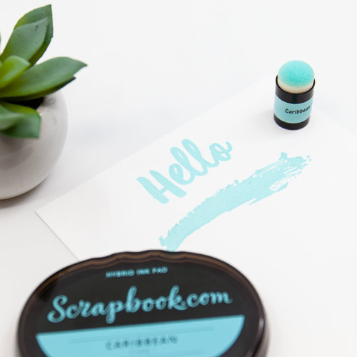 Scrapbook.com - Premium Hybrid Ink Pad Kit - Cyan Group 4 Scrapbook.com - Premium Hybrid Ink Pad Kit - Cyan Group