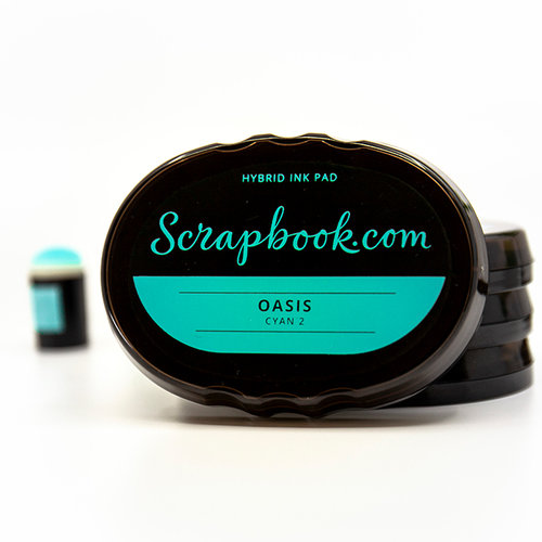 Scrapbook.com - Premium Hybrid Ink Pad Kit - Cyan Group 7 Scrapbook.com - Premium Hybrid Ink Pad Kit - Cyan Group