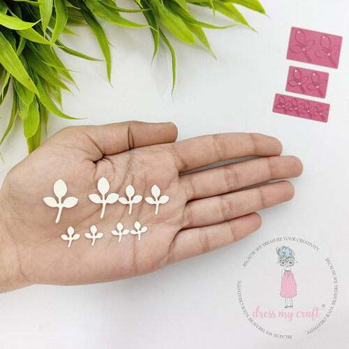 Dress My Craft - Dies - Mini Rose Leaf