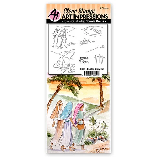 Art Impressions - Clear Photopolymer Stamps - Easter Stories 1 Art Impressions - Clear Photopolymer Stamps - Easter Stories