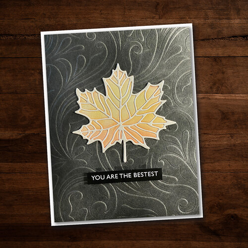 Paper Rose - Dies - Maple Leaf Outlines