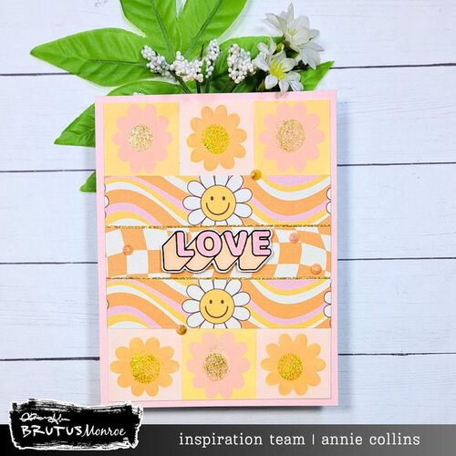 Brutus Monroe - Groovy Darling Collection - Stencils - Daisy Chain 4 Brutus Monroe - Groovy Darling Collection - Stencils - Daisy Chain