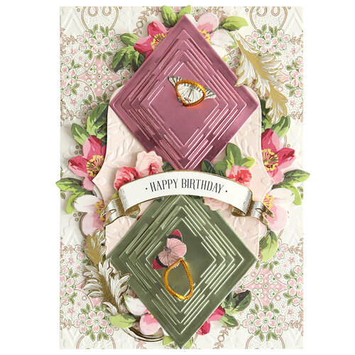Anna Griffin - Dies - Diamond Kirigami 4 Anna Griffin - Dies - Diamond Kirigami