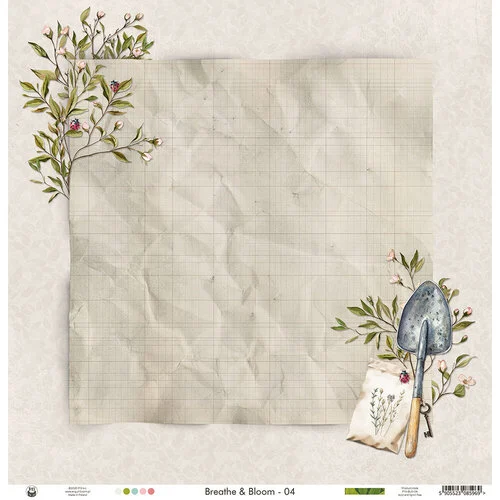 P13 - Breathe and Bloom Collection - 12 x12 Double Sided Paper - 04