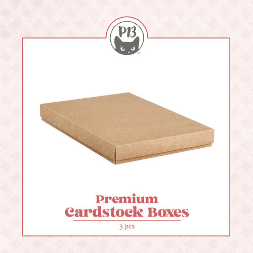 P13 - Premium Card Bases Collection - A4 Card Boxes - Kraft - 3 Pack