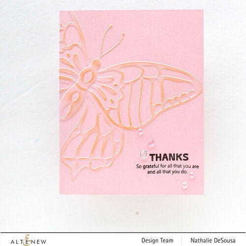 Altenew - Embossing Folder - 3D - Mariposa