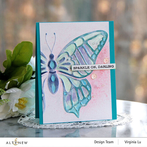 Altenew - Embossing Folder - 3D - Mariposa