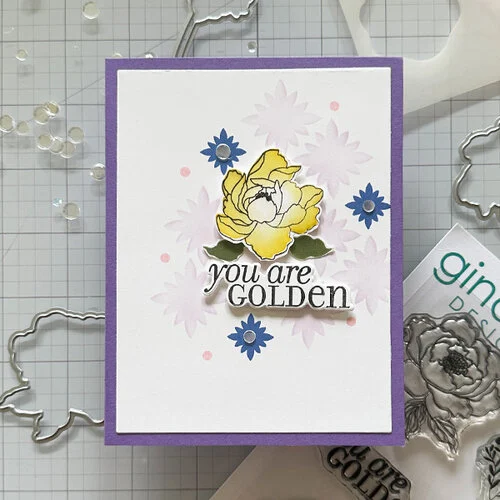 Gina K Designs - Stencils - You Are Golden 9 Gina K Designs - Stencils - You Are Golden