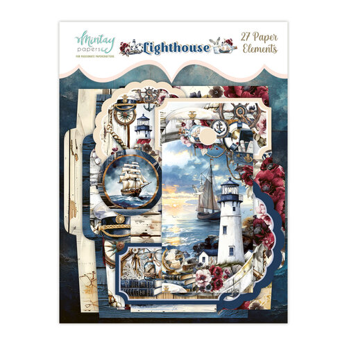 Mintay Papers - Lighthouse Collection - Embellishments - Paper Elements
