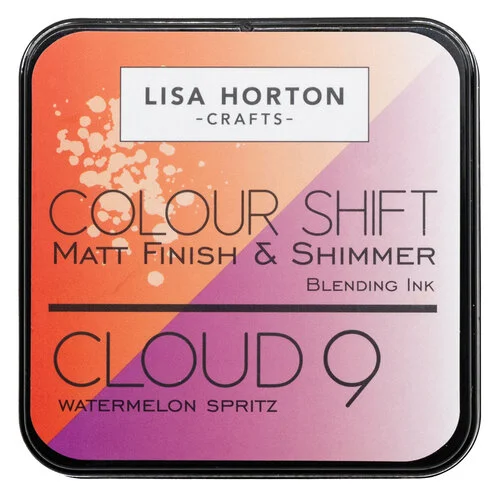 Lisa Horton Crafts - Cloud 9 Matte Blending Color Shift Ink Pad - Watermelon Spritz 1 Lisa Horton Crafts - Cloud 9 Matte Blending Color Shift Ink Pad - Watermelon Spritz