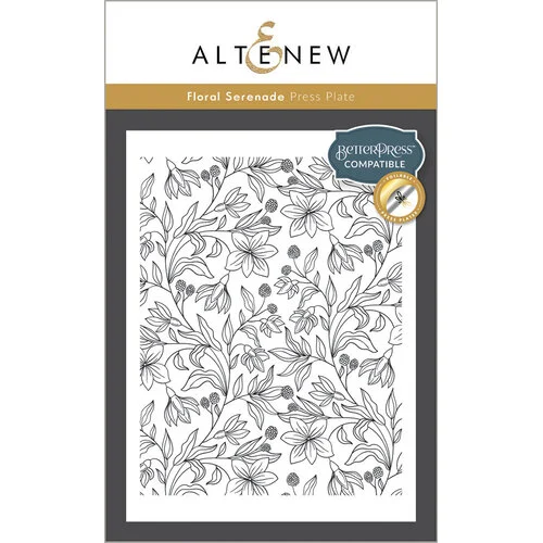 Altenew - Press Plates - Floral Serenade