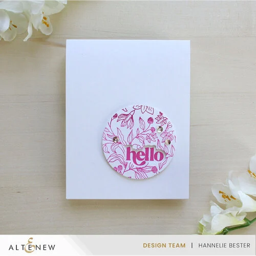 Altenew - Press Plates - Floral Serenade