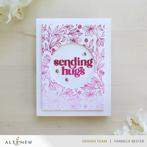 Altenew - Press Plates - Floral Serenade