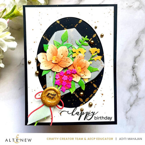 Altenew - Shimmer Relief Paste - Mayan Gold 3 Altenew - Shimmer Relief Paste - Mayan Gold