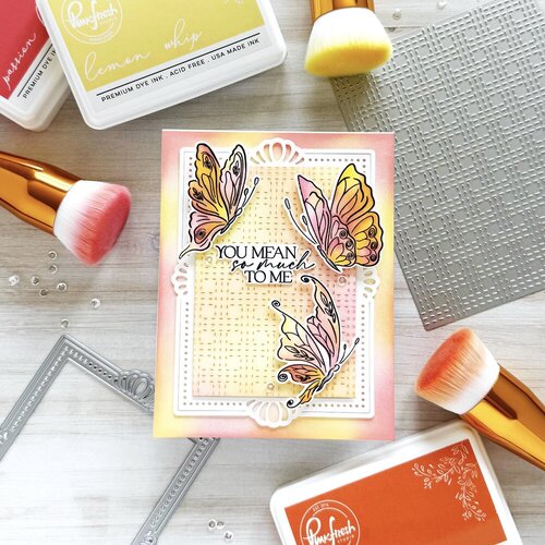 Pinkfresh Studio - Good Times Collection - Press Plates - Butterfly Bliss 2 Pinkfresh Studio - Good Times Collection - Press Plates - Butterfly Bliss
