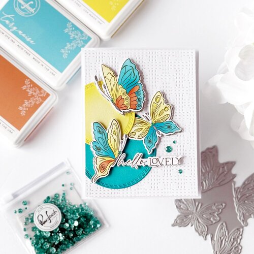 Pinkfresh Studio - Good Times Collection - Press Plates - Butterfly Bliss 5 Pinkfresh Studio - Good Times Collection - Press Plates - Butterfly Bliss