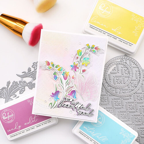 Pinkfresh Studio - Good Times Collection - Press Plates - Butterfly Bliss 7 Pinkfresh Studio - Good Times Collection - Press Plates - Butterfly Bliss