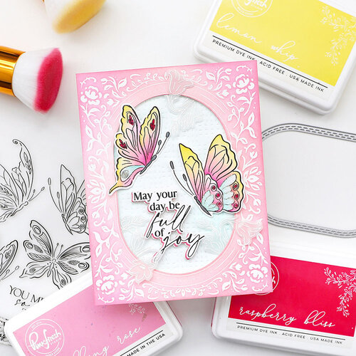 Pinkfresh Studio - Good Times Collection - Press Plates - Butterfly Bliss 9 Pinkfresh Studio - Good Times Collection - Press Plates - Butterfly Bliss