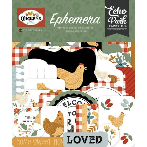 Echo Park - Chickens Collection - Ephemera