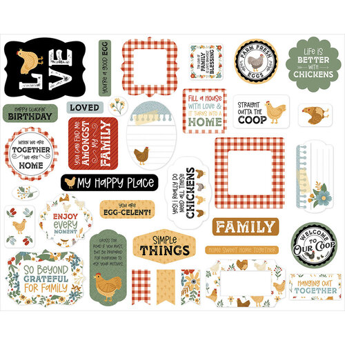 Echo Park - Chickens Collection - Ephemera