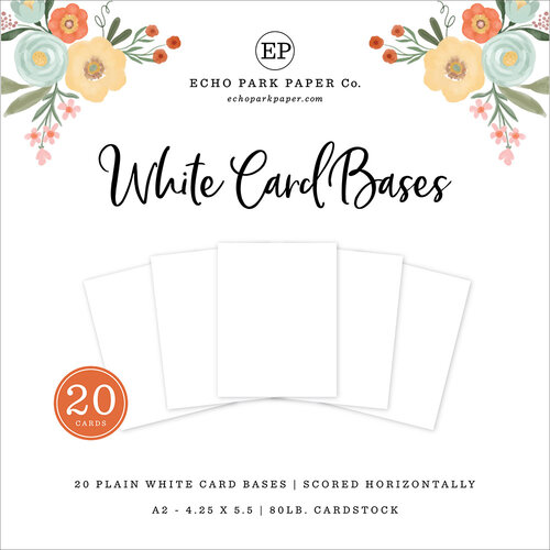 Echo Park - Card Base Kit - A2 Scored Horizontal