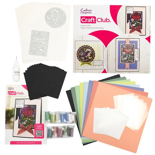 Crafter's Companion - Craft Club - Paper Piecing Kit