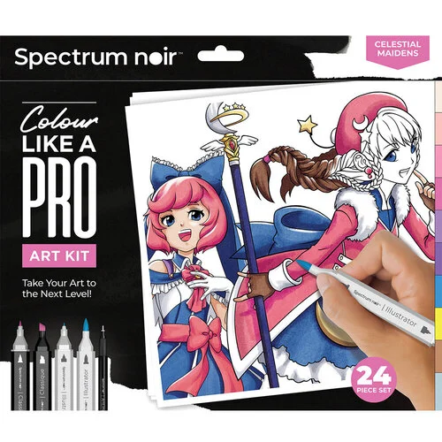 Crafter's Companion - Spectrum Noir - Pro Colour Art Kit - Celestial Maidens