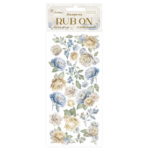 Stamperia - Timeless Collection - Rub-On Transfers - Flowers