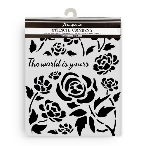 Stamperia - Timeless Collection - Stencils - Roses 2 Stamperia - Timeless Collection - Stencils - Roses