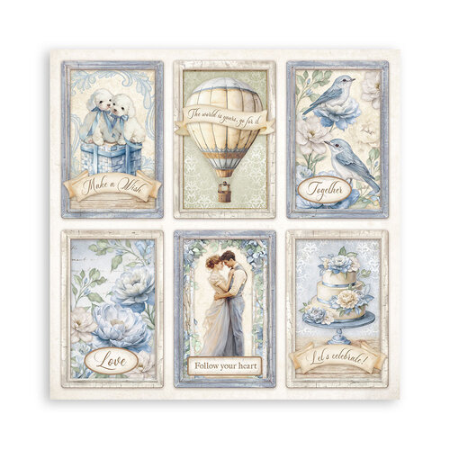 Stamperia - Timeless Collection - 8 x 8 Paper Pad - Single Face 17 Stamperia - Timeless Collection - 8 x 8 Paper Pad - Single Face