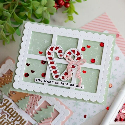 Scrapbook.com - Decorative Die Set - A2 Plate - Stitched Scallop Block Frame 7 Scrapbook.com - Decorative Die Set - A2 Plate - Stitched Scallop Block Frame