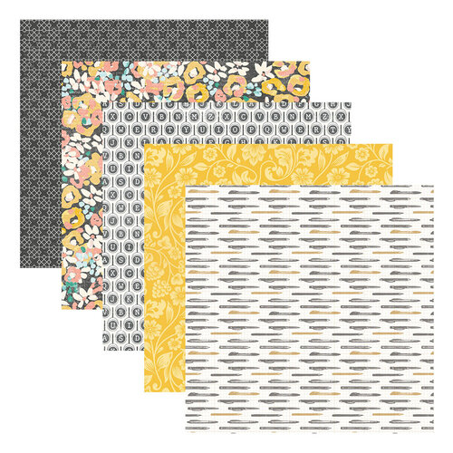 Spellbinders - Rosie's Studio - Hello It's Me Collection - 12 x 12 Designer Paper Pack