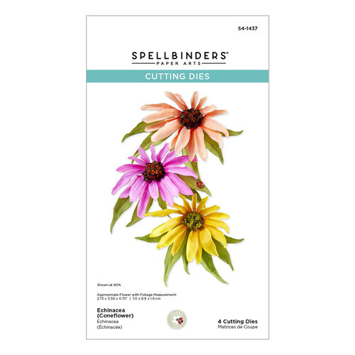 Spellbinders - Summer Solstice Garden Collection - Etched Dies - Echinacea