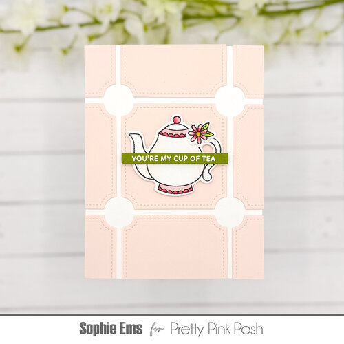 Pretty Pink Posh - Dies - Tea Time 4 Pretty Pink Posh - Dies - Tea Time
