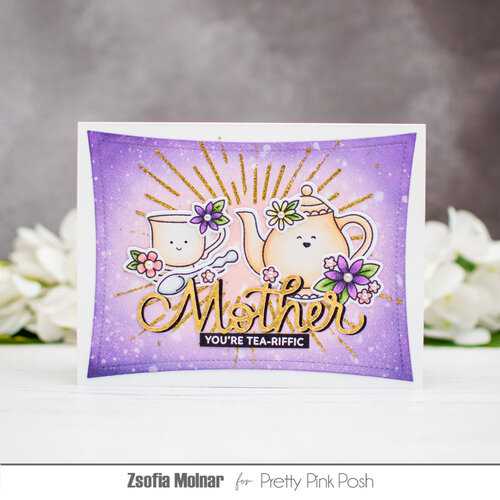 Pretty Pink Posh - Dies - Tea Time 5 Pretty Pink Posh - Dies - Tea Time