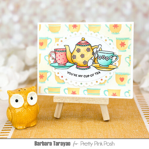 Pretty Pink Posh - Dies - Tea Time 7 Pretty Pink Posh - Dies - Tea Time