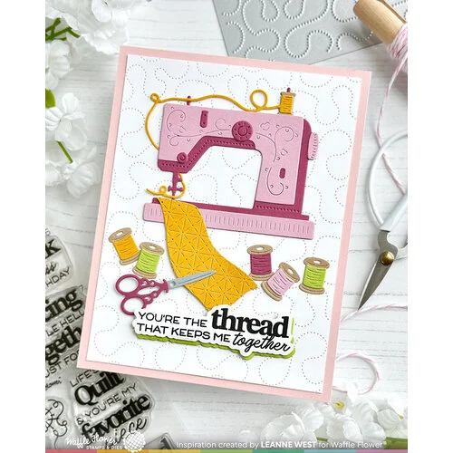 Waffle Flower Crafts - Craft Dies - Sew Fun 8 Waffle Flower Crafts - Craft Dies - Sew Fun