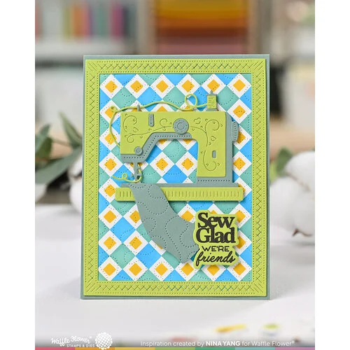 Waffle Flower Crafts - Craft Dies - Sew Fun 9 Waffle Flower Crafts - Craft Dies - Sew Fun