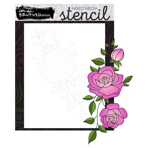 Brutus Monroe - Spring Fling Collection - Stencils - Celebrate Flowers 1 Brutus Monroe - Spring Fling Collection - Stencils - Celebrate Flowers