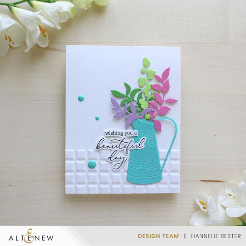 Altenew - Die And 3D Embossing Folder Set - Pitcher Vases