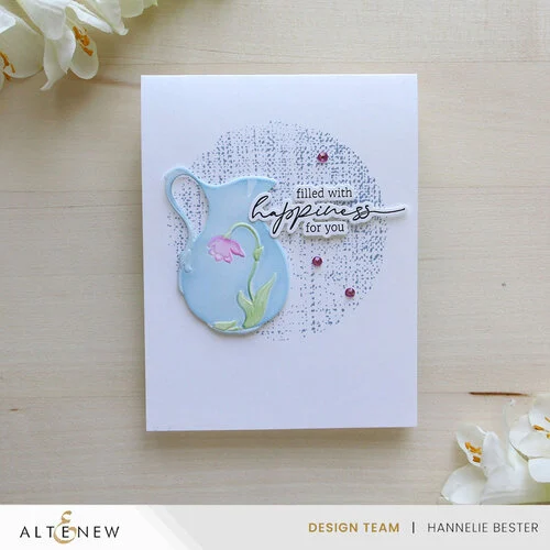 Altenew - Die And 3D Embossing Folder Set - Pitcher Vases