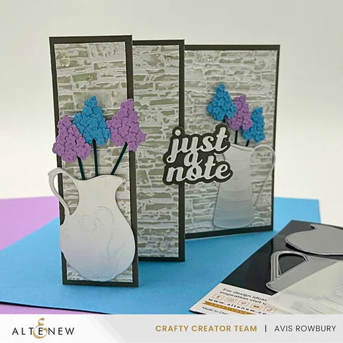 Altenew - Die And 3D Embossing Folder Set - Pitcher Vases
