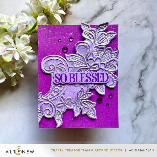 Altenew - 3D Embossing Folder - Lace 3 Altenew - 3D Embossing Folder - Lace