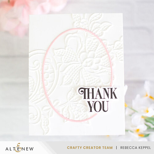 Altenew - 3D Embossing Folder - Lace 8 Altenew - 3D Embossing Folder - Lace