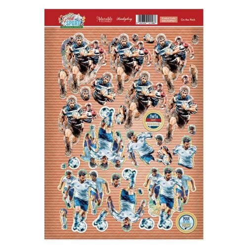 Hunkydory - Topper Sheet - On The Pitch